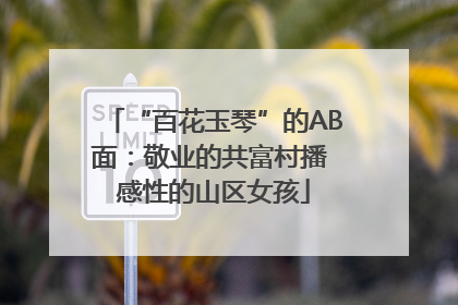 “百花玉琴”的AB面：敬业的共富村播 感性的山区女孩