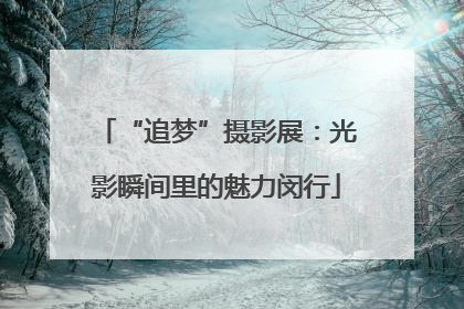 “追梦”摄影展：光影瞬间里的魅力闵行