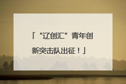 “辽创汇”青年创新突击队出征！