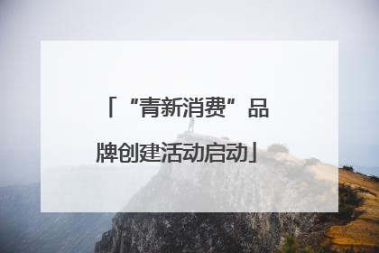 “青新消费”品牌创建活动启动