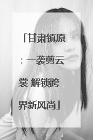 甘肃镇原：一袭剪云裳 解锁跨界新风尚