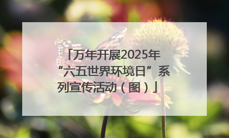 万年开展2025年“六五世界环境日”系列宣传活动（图）