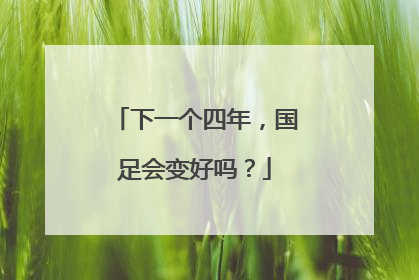 下一个四年，国足会变好吗？