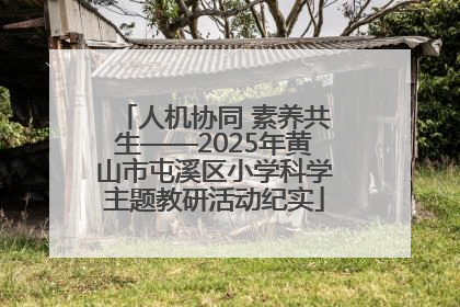 人机协同 素养共生——2025年黄山市屯溪区小学科学主题教研活动纪实