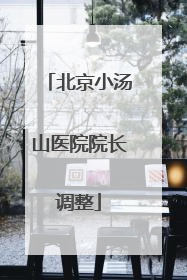 北京小汤山医院院长调整