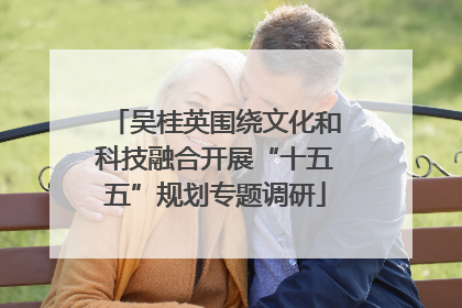 吴桂英围绕文化和科技融合开展“十五五”规划专题调研