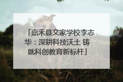 嘉禾县文家学校李志华：深耕科技沃土 铸就科创教育新标杆