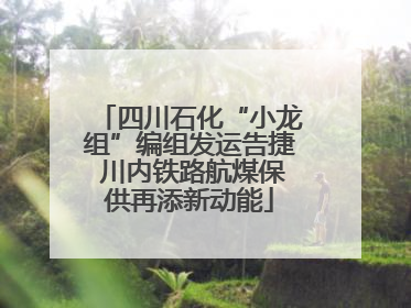 四川石化“小龙组”编组发运告捷 川内铁路航煤保供再添新动能