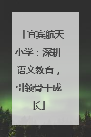 宜宾航天小学：深耕语文教育，引领骨干成长