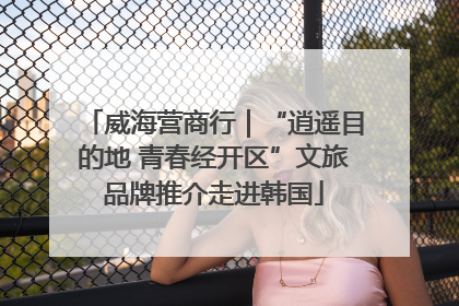 威海营商行｜“逍遥目的地 青春经开区”文旅品牌推介走进韩国