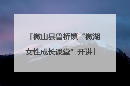 微山县鲁桥镇“微湖女性成长课堂”开讲