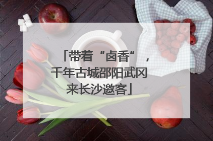 带着“卤香”，千年古城邵阳武冈来长沙邀客