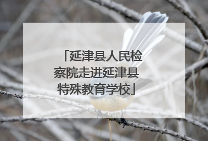 延津县人民检察院走进延津县特殊教育学校
