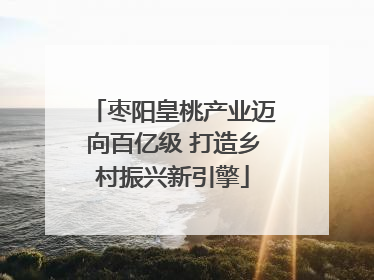 枣阳皇桃产业迈向百亿级 打造乡村振兴新引擎