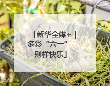 新华全媒+｜多彩“六一” 别样快乐