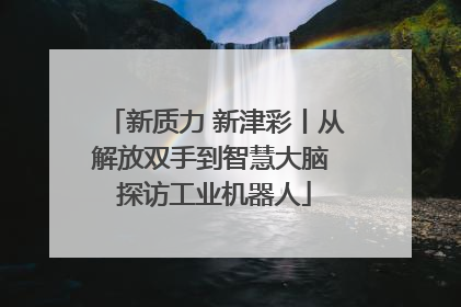 新质力 新津彩丨从解放双手到智慧大脑 探访工业机器人