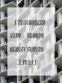 普京调侃副总理：我俩到底谁在克格勃工作过