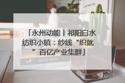 永州动能丨祁阳白水纺织小镇：纱线“织就”百亿产业集群