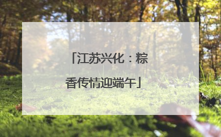 江苏兴化：粽香传情迎端午
