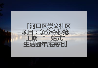 河口区崇文社区项目：争分夺秒抢工期 “一站式”生活圈年底亮相