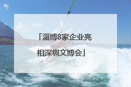 淄博8家企业亮相深圳文博会