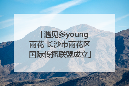 遇见多young雨花 长沙市雨花区国际传播联盟成立