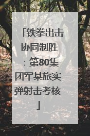 铁拳出击 协同制胜：第80集团军某旅实弹射击考核