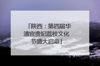 陕西：第四届华清宫贵妃荔枝文化节盛大启幕