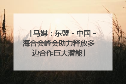 马媒：东盟－中国－海合会峰会助力释放多边合作巨大潜能