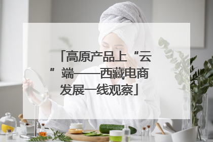 高原产品上“云”端——西藏电商发展一线观察