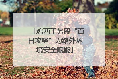 鸡西工务段“百日攻坚”为路外环境安全赋能
