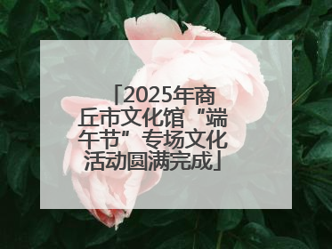 2025年商丘市文化馆“端午节”专场文化活动圆满完成